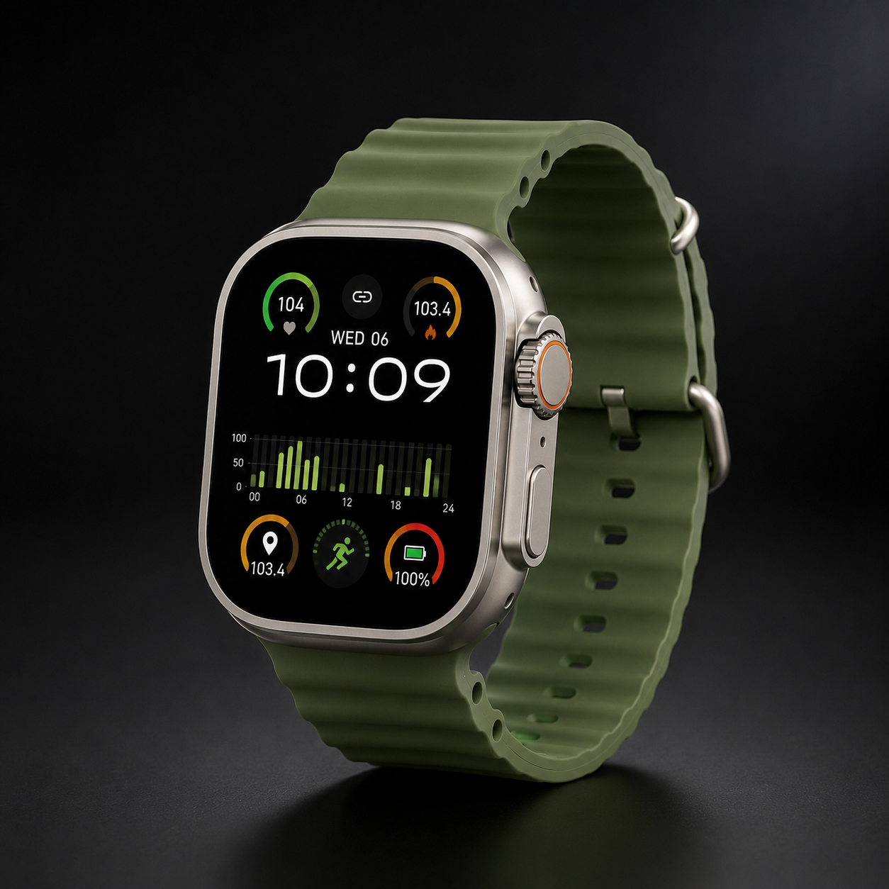 MK22 MAX Bluetooth Smart Watch